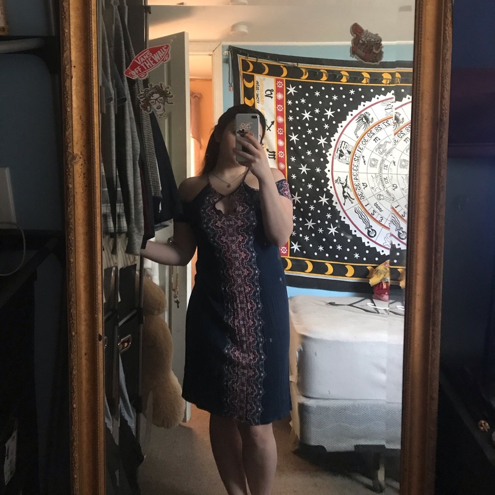 printed dress